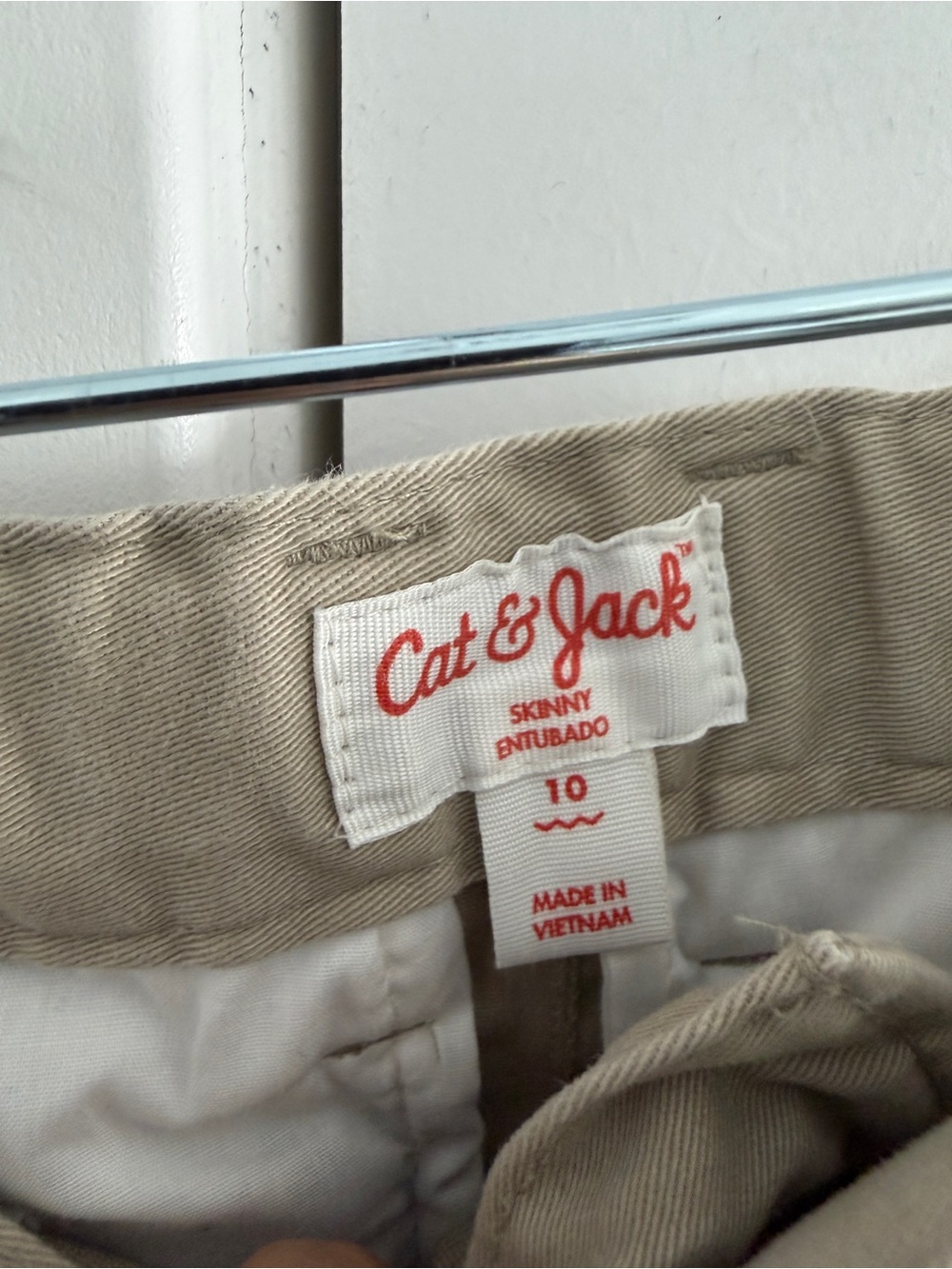 Cat & Jack Tan Chino Pants - Picture 2 of 2